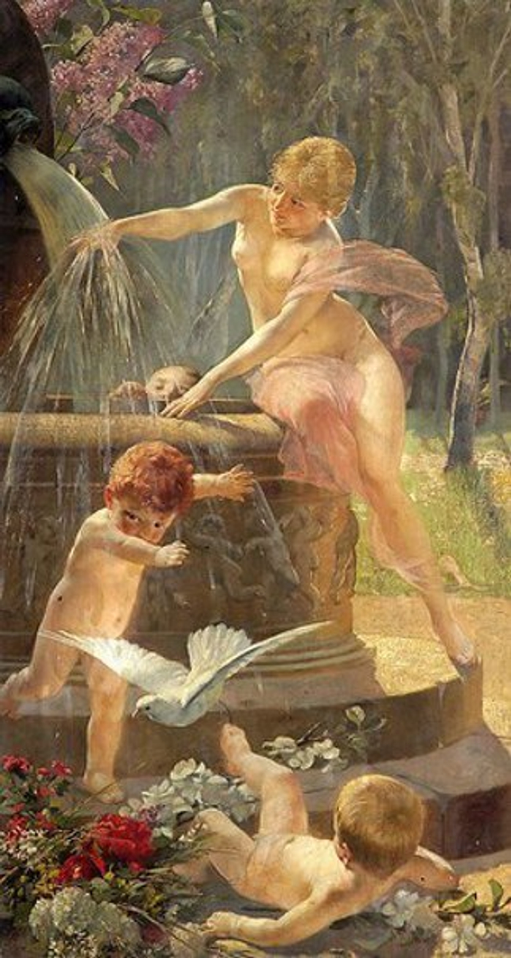 Cesar Philipp (1859 - ок.1930) - эротическое искусство немецкого художника