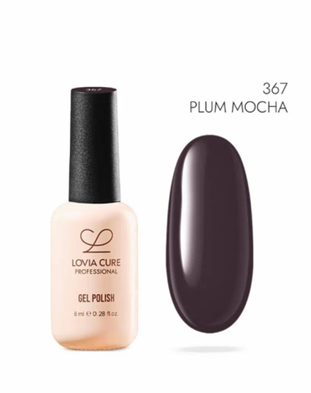 Lovia Cure Mocha Mousse Гель-лак Plum Mocha 367, 8 мл