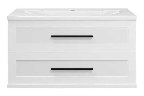 Тумба под раковину Misty Модерн 100 подвесная