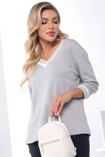 Джемпер "Однажды в Риме" Б7277 (грей) LT Collection (Акция)