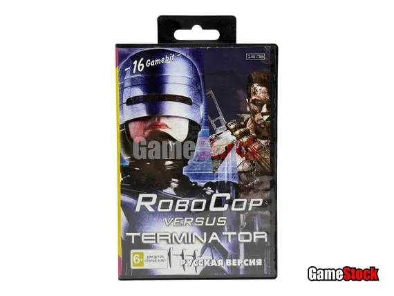 Картридж 16-Bit - ROBOCOP VERSUS TERMINATOR