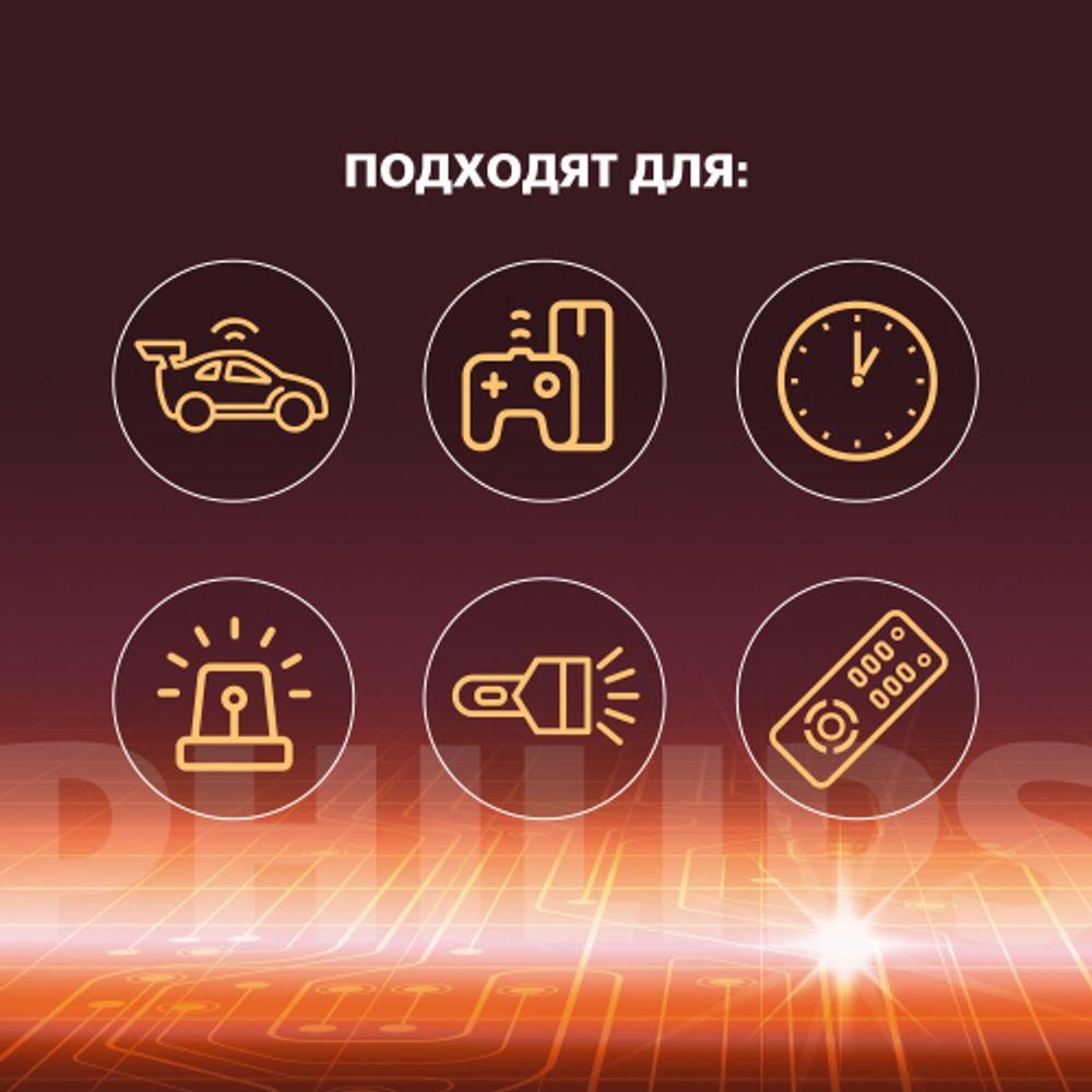 Батарейка Philips 6LR61P1B/51 крона алкалиновая 9V 1 шт. 6LR61/9V-1BL Power (1/12/24/6240)