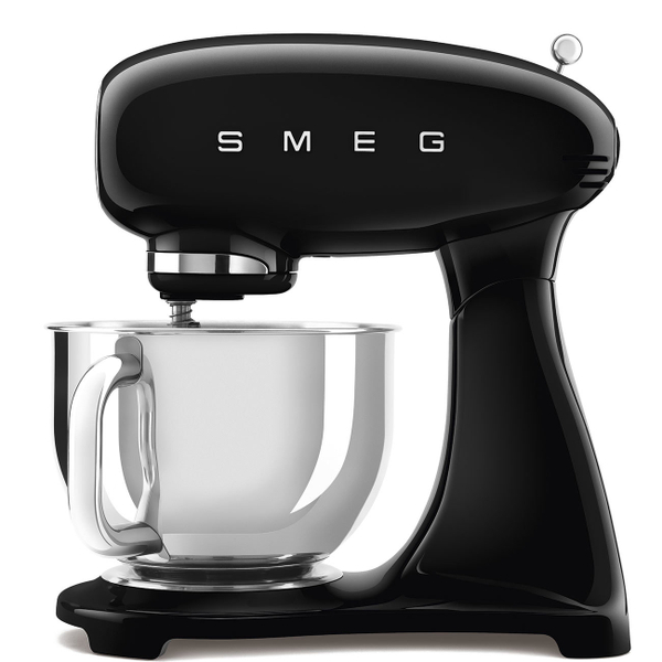 Миксер планетарный 4.8л Smeg Стиль 50-х годов 3D черный