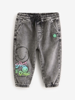 Джинсы для мальчика Next B97-237, Серый