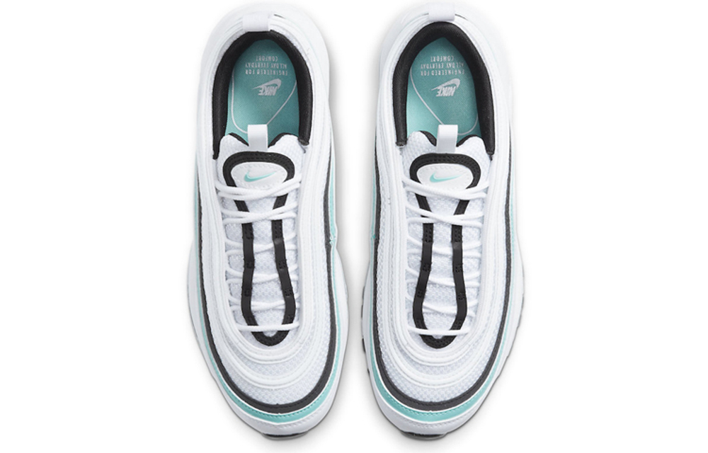 Кроссовки Nike Air Max 97 Aurora Green 3M (Женская размерная сетка)