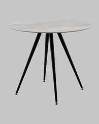 Ники круглый столешница керамика Italian light grey 900
