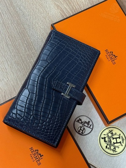 Портмоне Hermes из кожи крокодила
