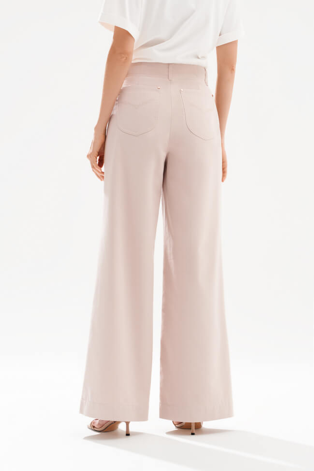 31236 Брюки женские (пудровый)