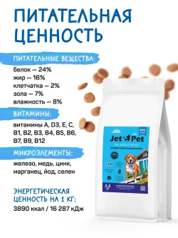 Fun корм для собак всех пород, говядина 2,5 кг