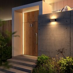 7928 Настенный уличный светильник BERET