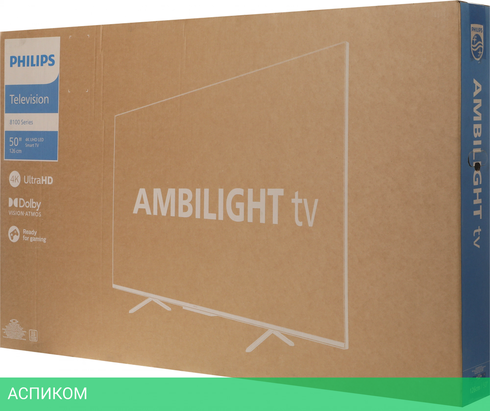 Телевизор LED Philips 50" 50PUS8108/60