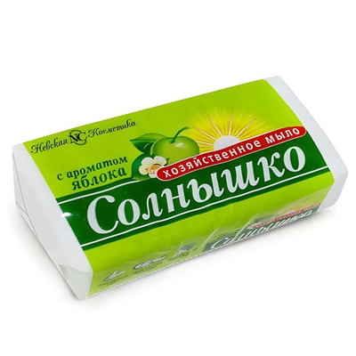 Хозяйственное мыло Солнышко 72% в ассортименте 140 г