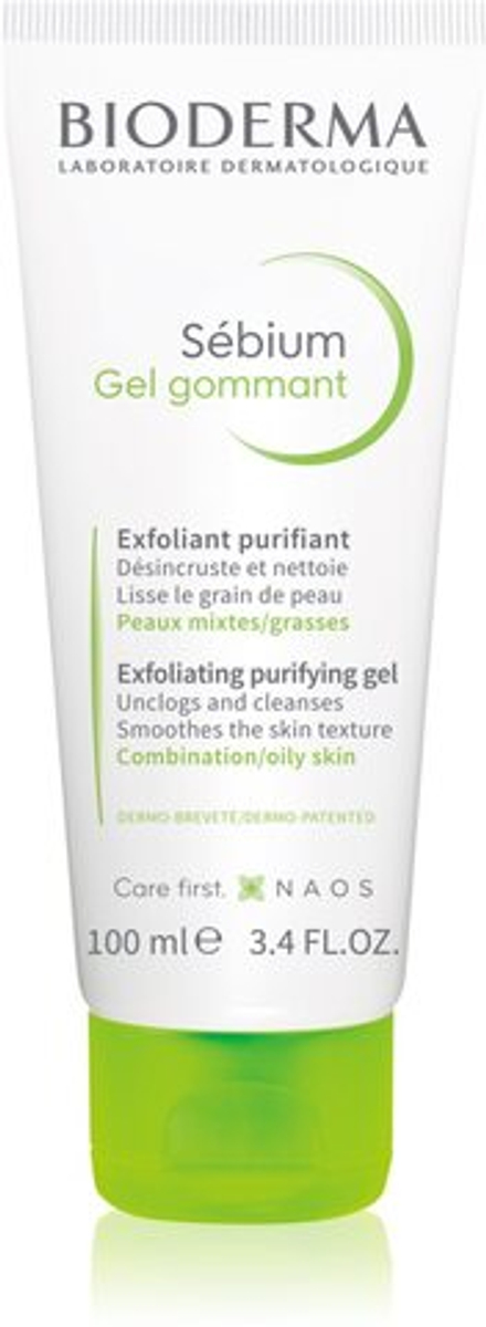 Bioderma Sebium - очищающий скраб для жирной и комбинированной кожи /   100  ml  / GTIN 3401574131423