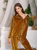 [m]Пижама женская велюровая 2501