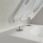 Унитаз подвесной Villeroy&Boch Venticello 4611RL01 альпийский белый, безободковый, с крышкой микролифт