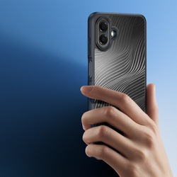 Чехол прозрачный с мягкими рамками от Dux Ducis для Samsung Galaxy A07 4G, серия Aimo Series Case