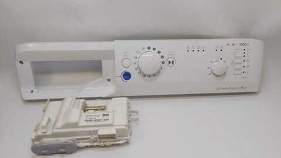 324 Электронный модуль 215013813.00 с панелью индикации 21023315102 для стиральных машин Indesit Ariston C00525781 б/у