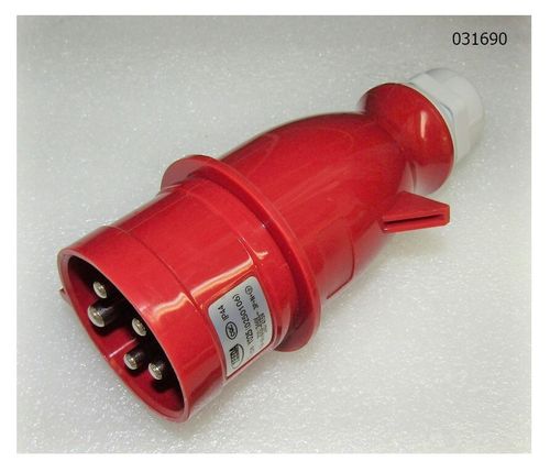 Вилка электрическая соединительная SGG 9000ELA (2A 415V)/Power plug combination