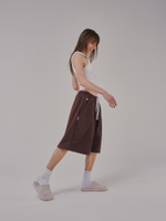 Baggy Shorts LOGO French Roast