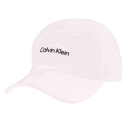 Теннисная кепка Calvin Klein 6 Panel Relaxed Cap - White