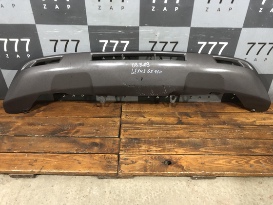 Юбка переднего бампера Lexus GX 2 (GX460) 13-19 Б/У Оригинал 7685360010