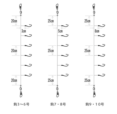 Снасть на корюшку Hayabusa HS400