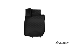 Коврик в салон для RENAULT Logan, 2004-2009, 2010-2014, передний левый, 1 шт. (полиуретан) ELEMENT3D4105210KFL