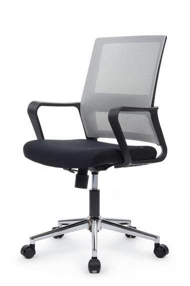 Кресло Mint RCH M1029MBE Серый/Черный