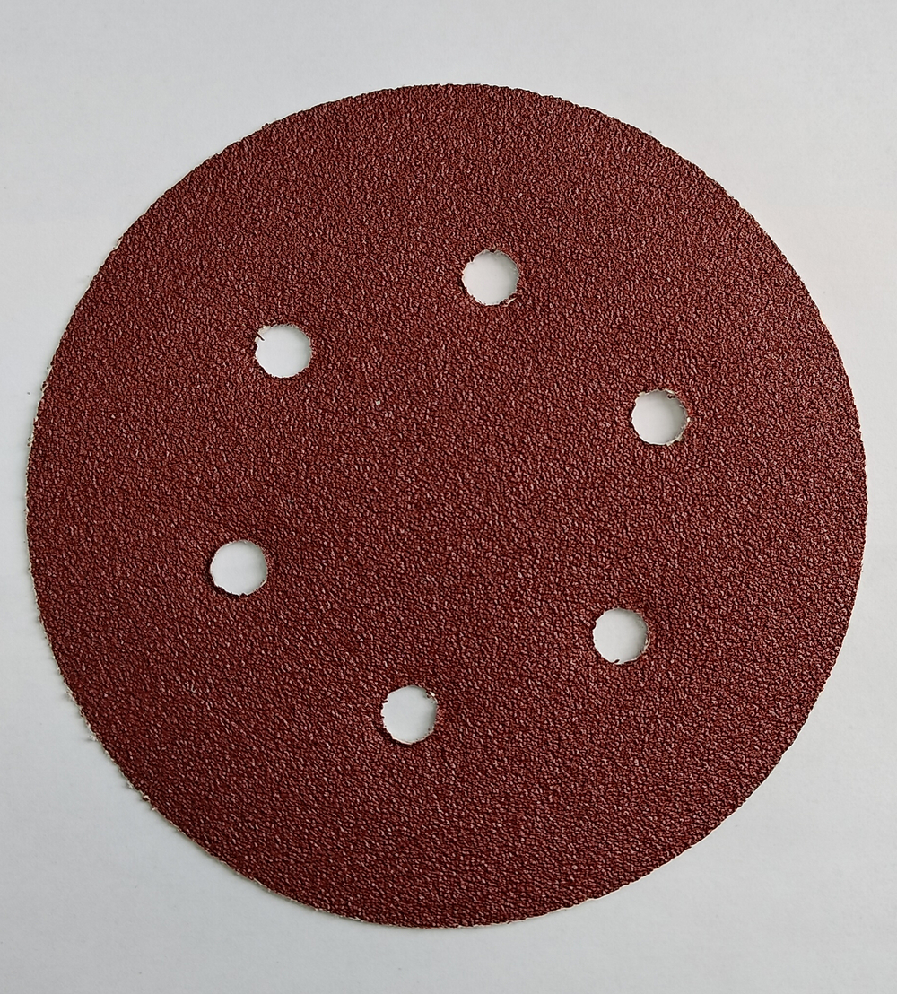150мм А60 (14А 25/Р60) диск самозацепляющийся с отверстиями TSUNAMI (10 шт.)
