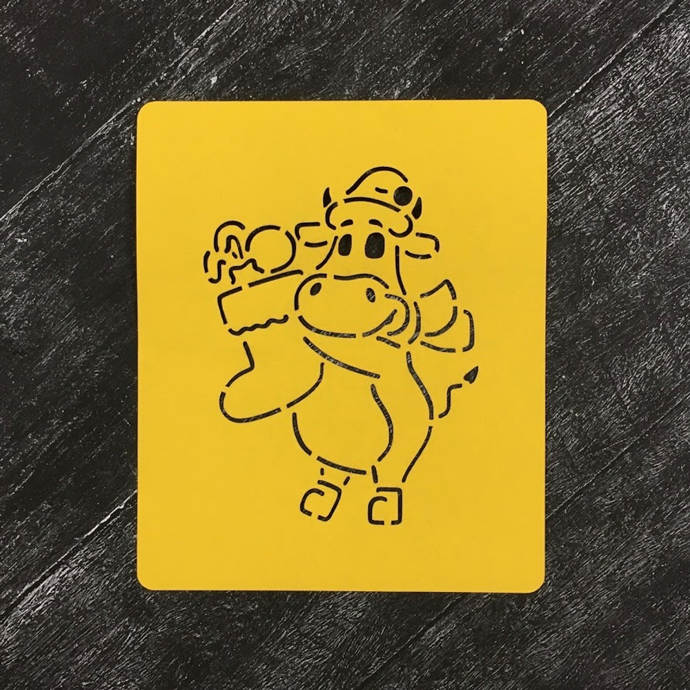 Бык №43 со сладостями