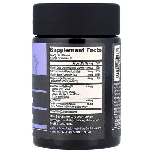 Onnit, New Mood®, 30 капсул