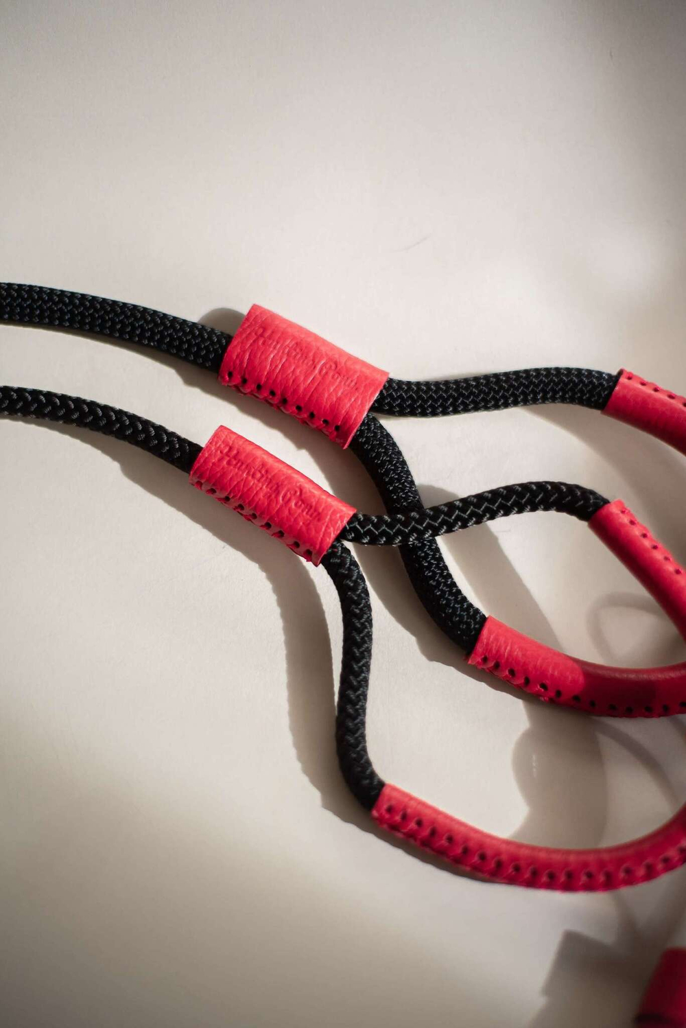 Поводок "Пони-макарони" Красный