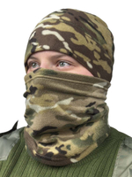 Флисовая шапка и бафф мультикам