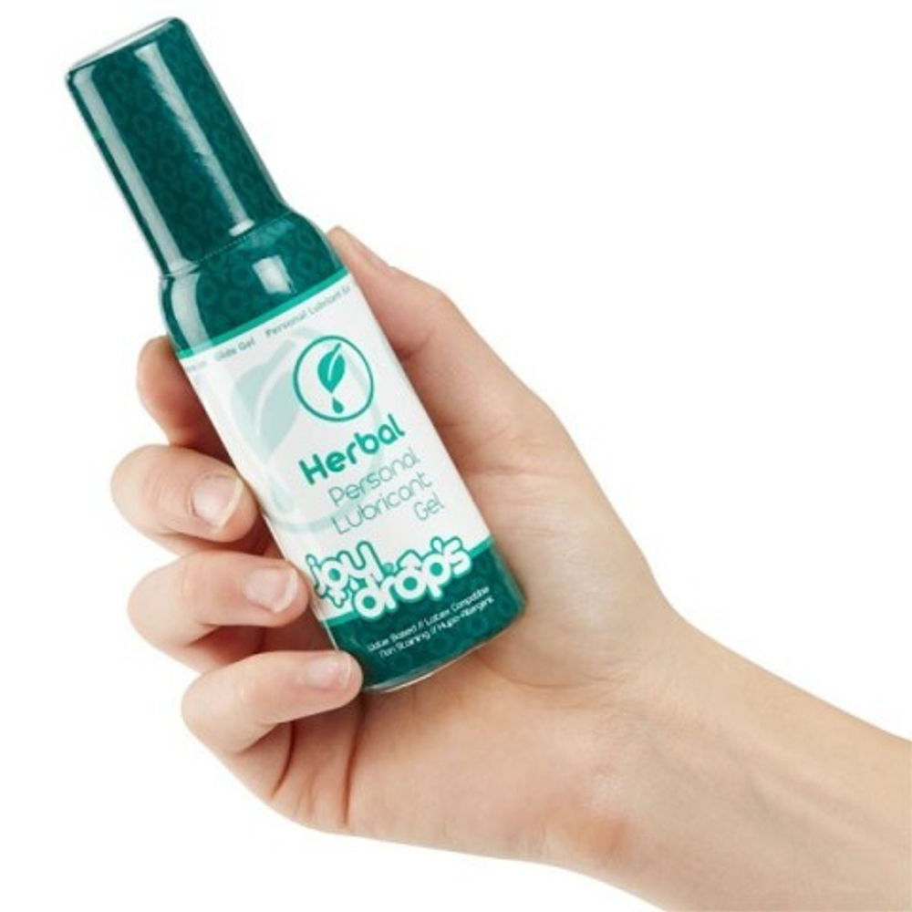 Смазка на водной основе JoyDrops Herbal, 100 мл
