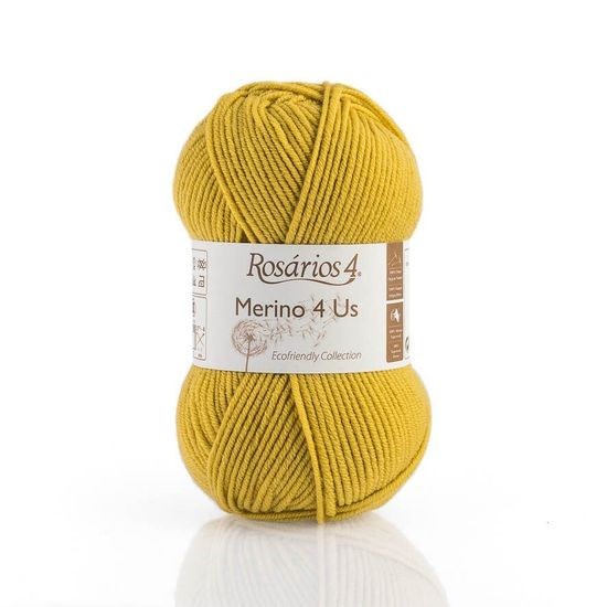 Пряжа ROSARIOS 4 Merino4Us (100% шерсть мериноса экстрафайн)