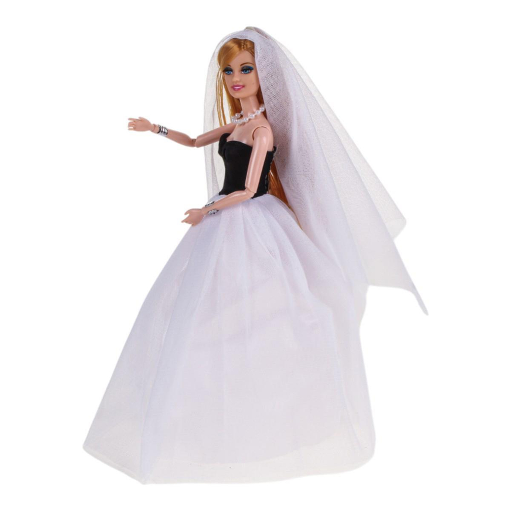 Кукла тип Модель, 29 см в платье в ассорт.,коробка