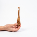 Деревянный крючок для вязания из древесины вишни 10 мм. Вязальный крючок. K156