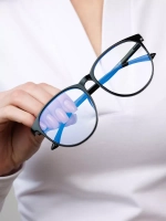 Очки для компьютера имиджевые защитные прозрачные нулевки