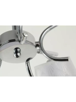 Люстра потолочная BORO  E27*5*60W белый, хром