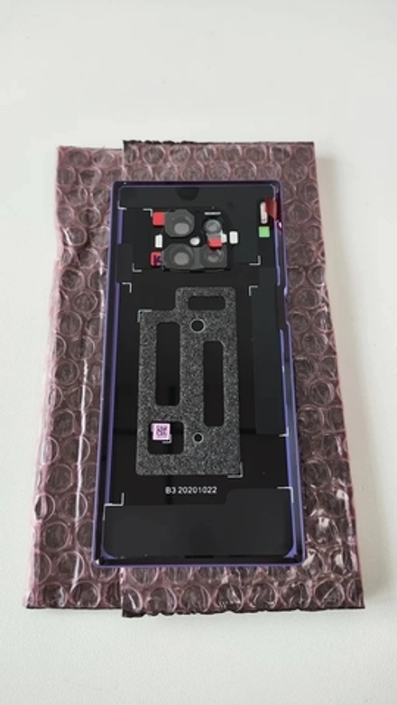 Huawei Mate 30 Pro  Задняя крышка в сборе со стёклами камеры серебро Оригинал Сервисная 02353FFY