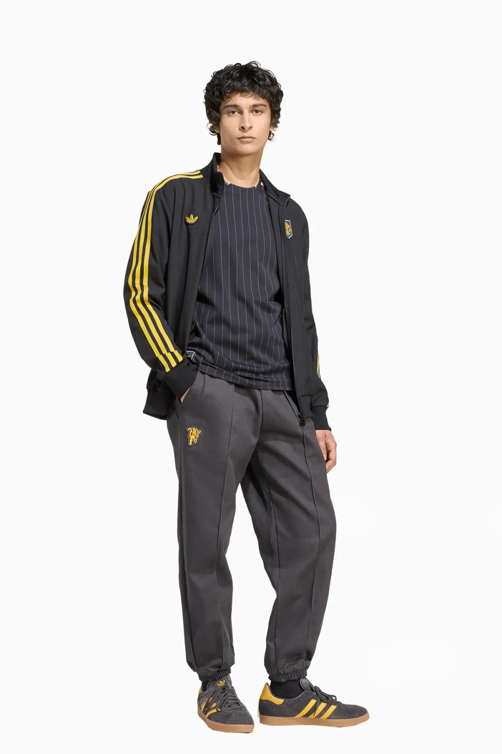 Кофта adidas Manchester United 25/26 Icon Track Top - черный