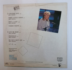 Винтажная виниловая пластинка LP Blue System Walking On A Rainbow (Болгария 1988)