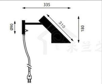 replica Louis Poulsen AJ 50 Wall (black )