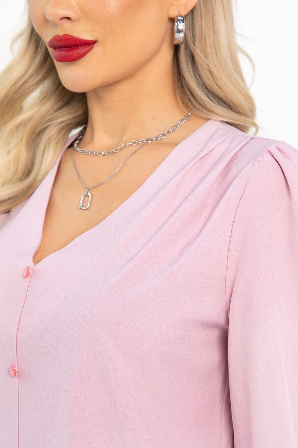 Блуза Марго (розовая) Б14634-43М LT Collection