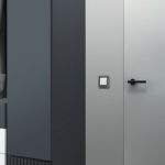 Рамка на 1 пост Elite (графит, стекло)