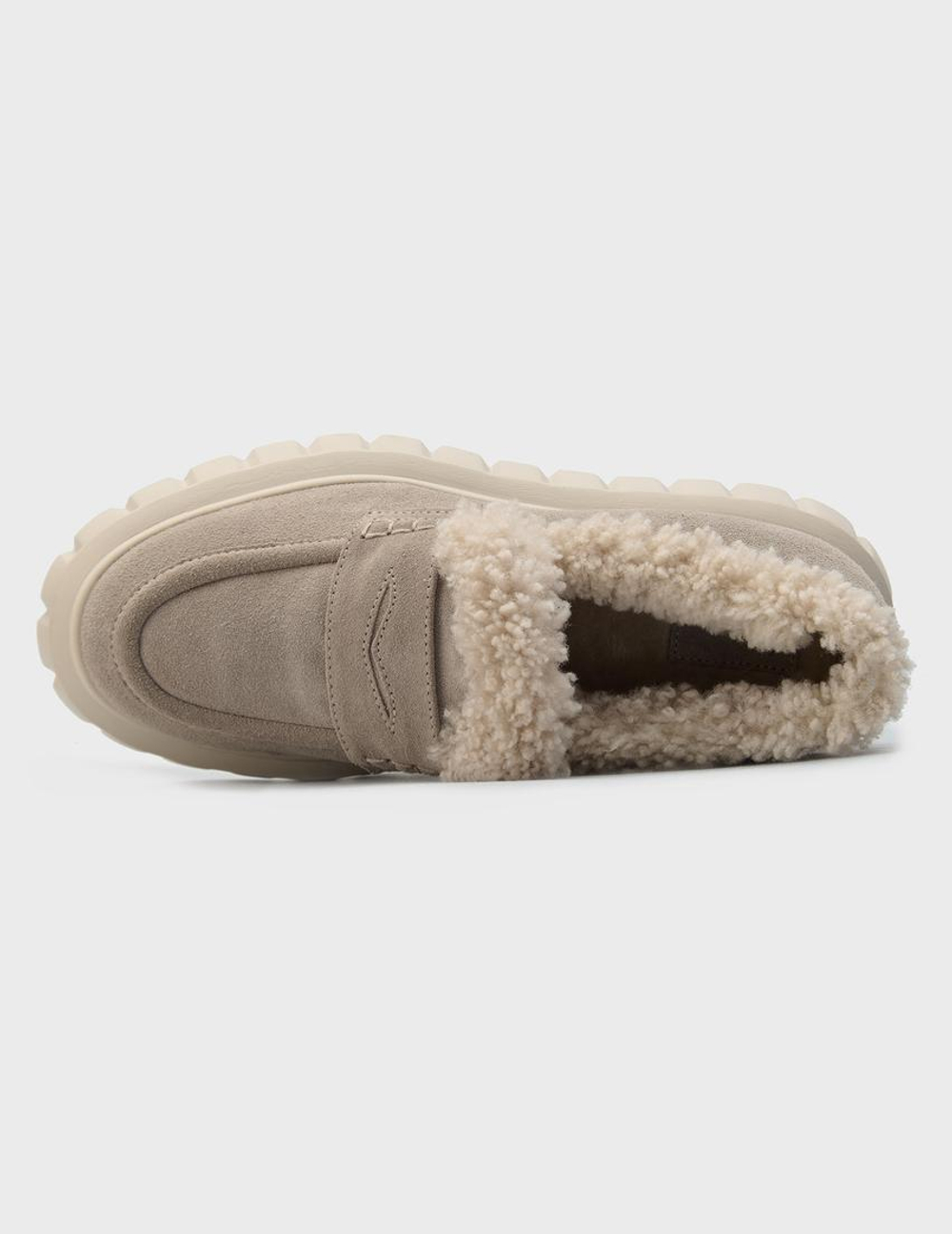 Лоферы женские VOILE BLANCHE Grenelle Mok 2 Fur