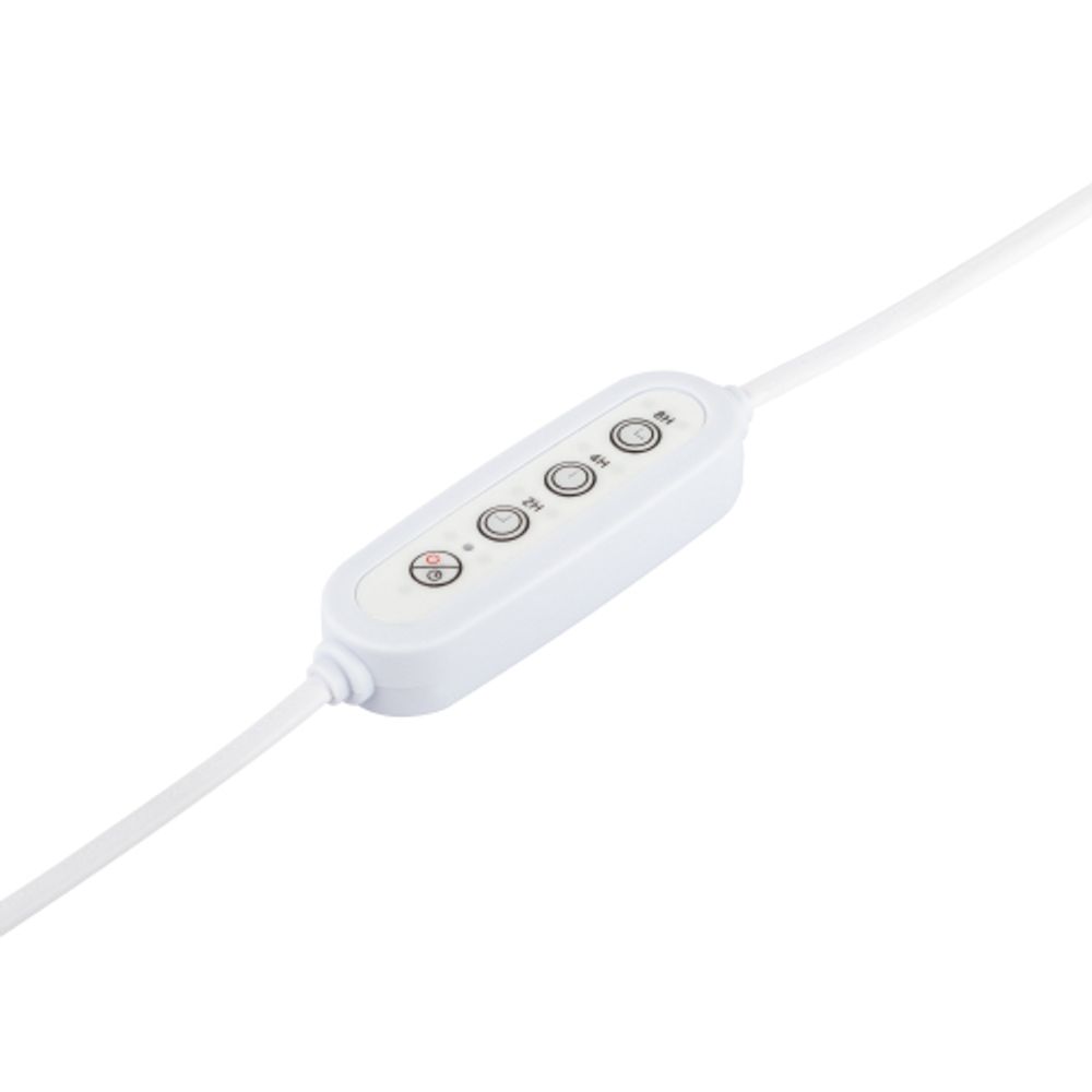 Разветвитель сетевой для линейных светильников ЭРА 5х IEC C7 2pin+timer на 5 точек с таймером 4, 8, 12H 2 м | Аксессуары для фито светильников