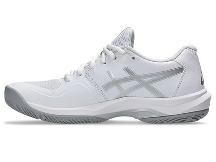 Женские теннисные кроссовки Asics Game FF - white/pure silver