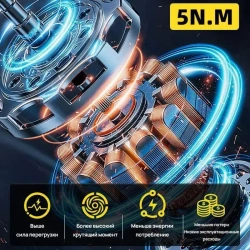 4 В Отвертка аккумуляторная электрическая для точных работ магнитная 2000 mAh