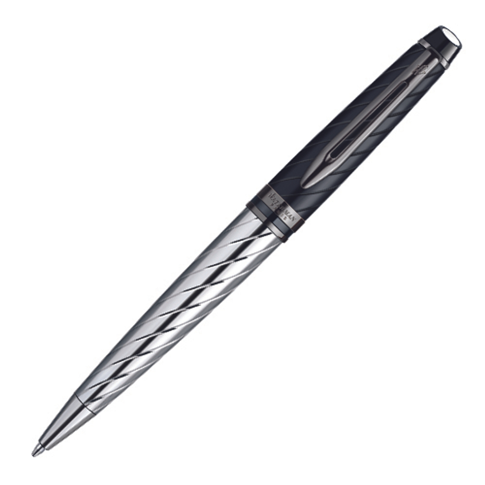 Шариковая ручка Waterman Expert Precious CT S0963360 цвет черный в подарочной упаковке